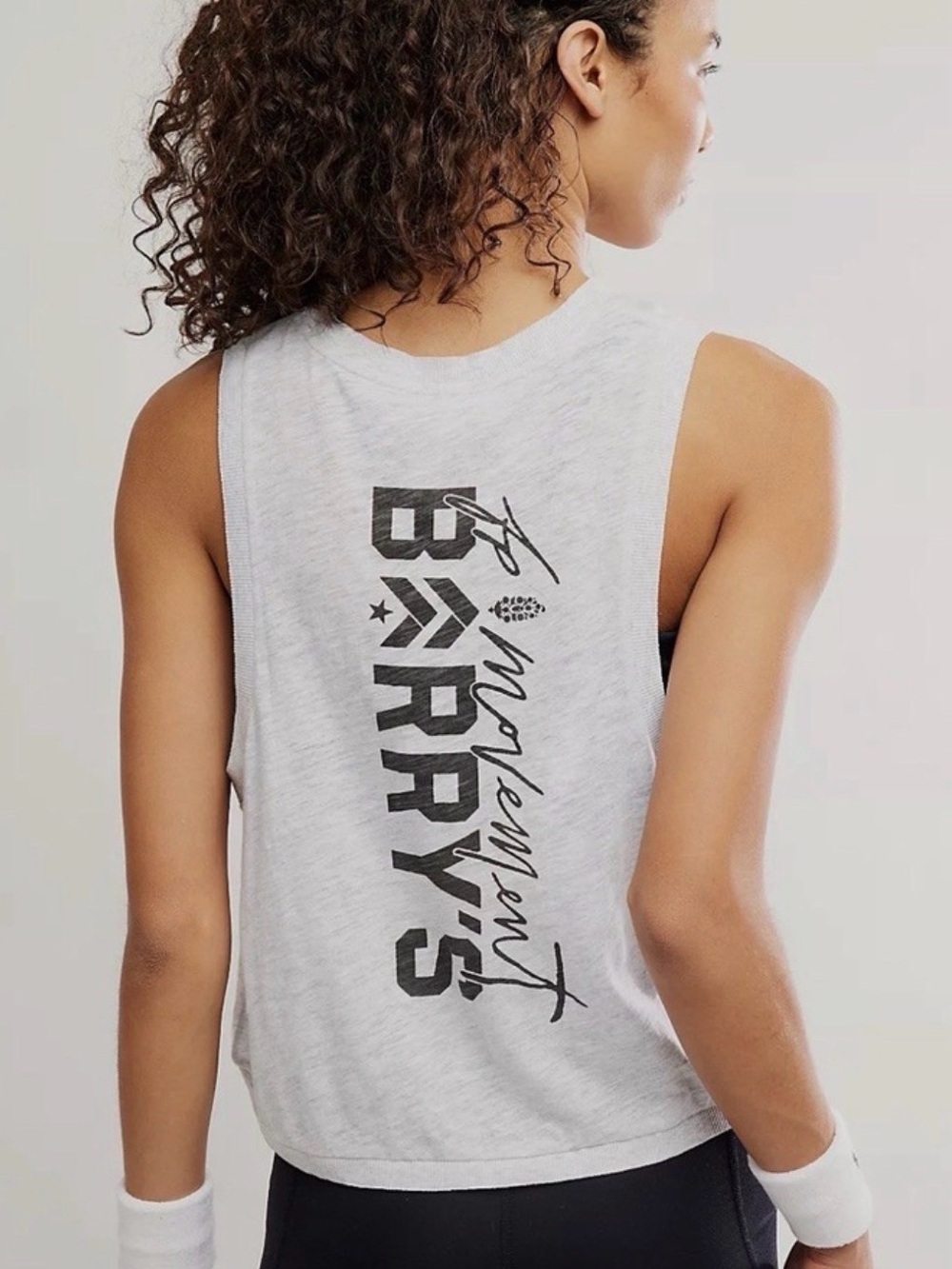 FP Movement X Barry’s Bootcamp Grey Tank NWT